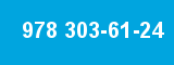 978 303-61-24 978 303-61-24